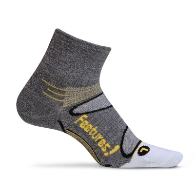 Feetures Elite Merino+ Ultra Light Quarter Socks